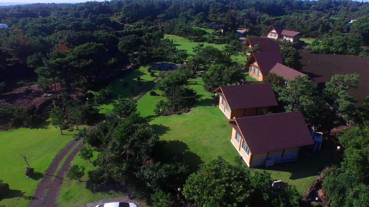 Jeju Bille Log Pension Seogwipo Exteriör bild