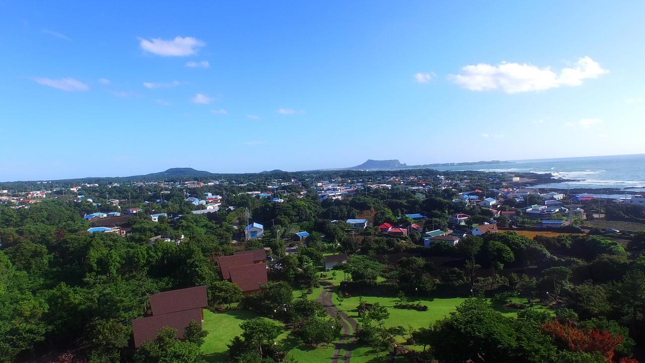 Jeju Bille Log Pension Seogwipo Exteriör bild