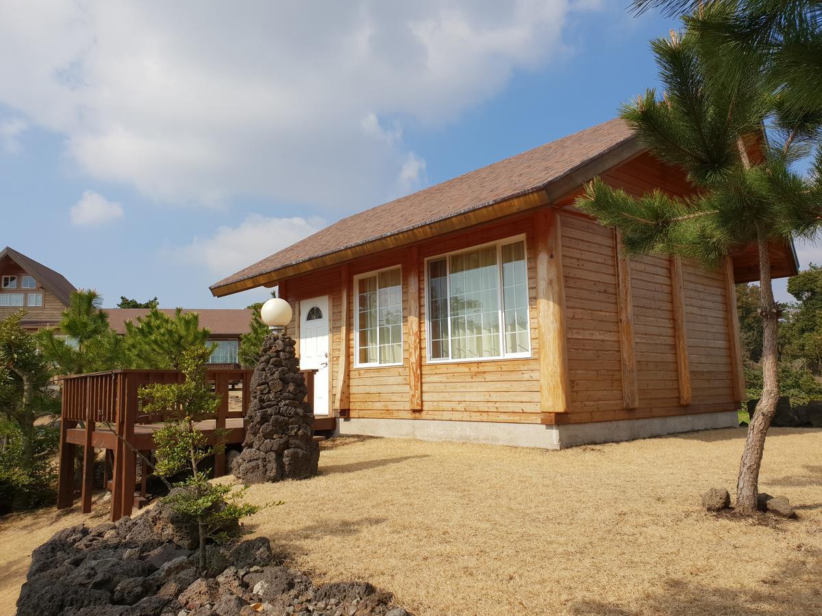 Jeju Bille Log Pension Seogwipo Exteriör bild